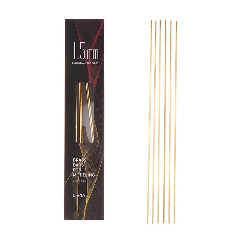 1Box 0.5mm-3.0mm BB Series Brass Rod Model Building Tools Fixing Rod For Model DIY Accessories
