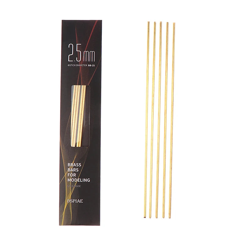 1Box 0.5mm-3.0mm BB Series Brass Rod Model Building Tools Fixing Rod For Model DIY Accessories