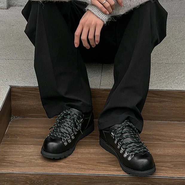 High Quality Leather Shoes for Men Fad Designer Business Party Casual Mens Shoes Trend Platform Sneakers for Mens Zapatos Hombre