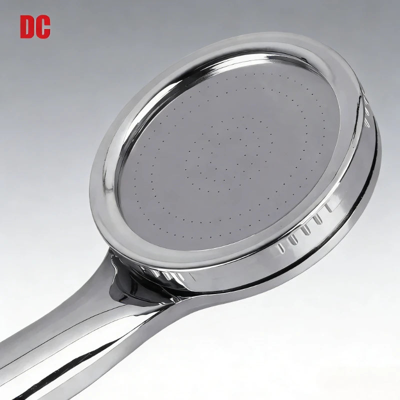 Premium Luxury Rainfall Chrome Shower Head with High Pressure Water Saving Nozzle for Ultimate Spa Bath Experience Easy Install