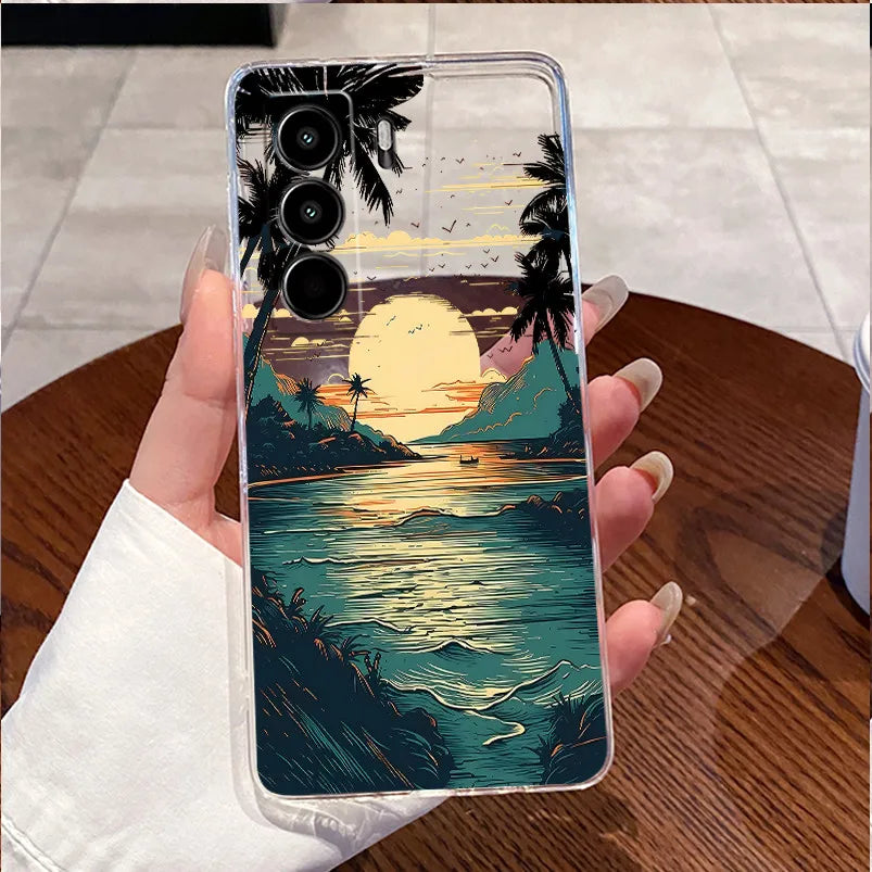 For Itel Power 70 P673L Case Clear Luxury Cute Love Rabbit Funny TPU Soft Silicone Phone Casing For Itel P70 Power70 Back Cover