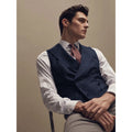 Gentleman Vest Man Dress Vests for Men Vests Double Breasted Elegant Lapel Men's Waistcoat Tuxedo Wedding Dinner Male Clothing