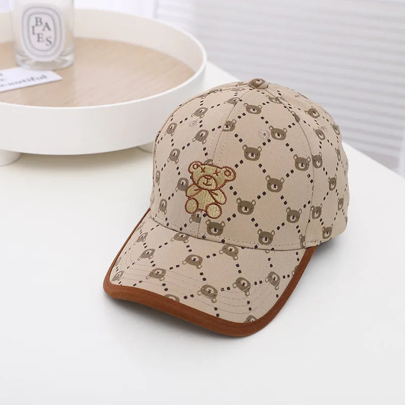 New Summer Kids Boy Girl Cap Cute Cartoon Baseball Cap Snapback Spring Baby Fashion Hip Hop Cap Sun Hat  For 3 to 10 Years old