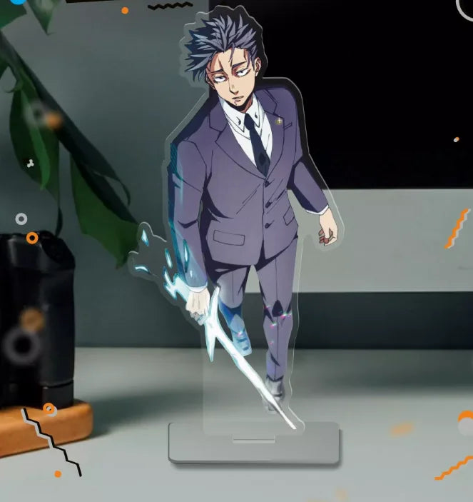 Acrylic Standee for Jjk Satoru Gojo Shoko Ieiri Noritoshi Kamo Hiromi Higuruma Anime Cartoons Acrylic Stand Desktop Decoration