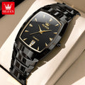 OLEVS 7006 Men's Watches Top Brand Luxury Original Quartz Wacth for Man Waterproof Tungsten Steel Case Strap Luminous Date Reloj