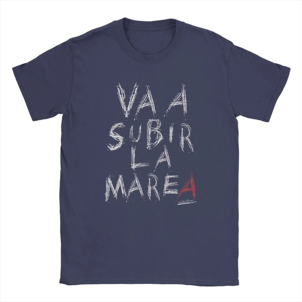 Robe Extremoduro Songs in Spanish T-Shirt Novelty T Shirts Man's Cotton O Neck Oversize Top Tees Short-Sleeve Streetwear Tshirts