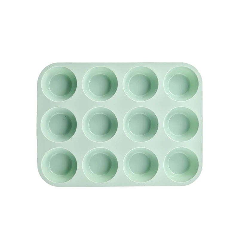 Silicone Baking Mold 12/24 Holes 3D Bakeware round Sphere Chocolate Mold Cupcake Pan DIY Muffin Cake Kitchen Tools