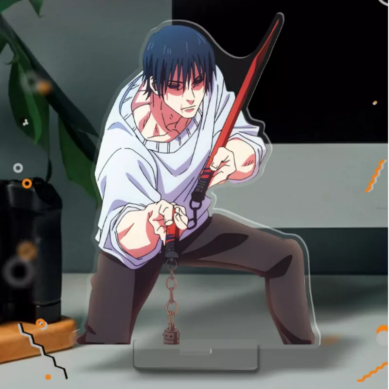 Acrylic Standee for Jjk Satoru Gojo Shoko Ieiri Noritoshi Kamo Hiromi Higuruma Anime Cartoons Acrylic Stand Desktop Decoration