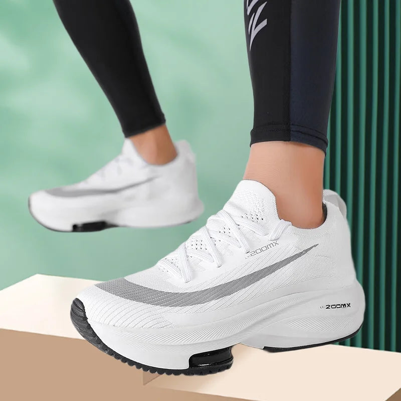 Unisex mesh breathable running shoes, fashionable and versatile casual sports shoes, versatile outdoor hiking shoes