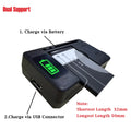 Brand New Universal Mobile Battery Charger EU US Plug LCD Indicator Screen Charging USB-Port Adapter Cell Phone Chargers