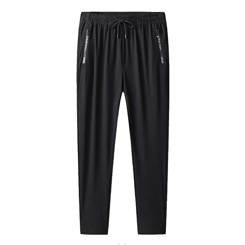 Plus Size 8xl 7xl 6xl Men Sports Pants Quick-Drying Men's Trousers Joggers Sportswear Solid Sweatpants Male Elastic