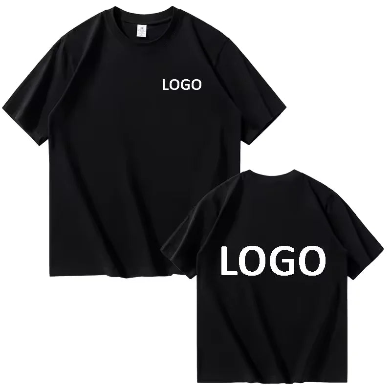 Customized Printed Men Women T-shirts Summer Loose Casual Clothing Fashion Short Sleeve  Creative design Tshirt Custom gifts