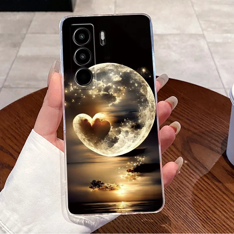 For Itel Power 70 P673L Case Clear Luxury Cute Love Rabbit Funny TPU Soft Silicone Phone Casing For Itel P70 Power70 Back Cover