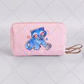 KPop Demon Hunters Small Make Up Bag Women Travel Makeup Brush Organizers Cosmetics Lipstick Waterproof Toiletry Clutch Bag