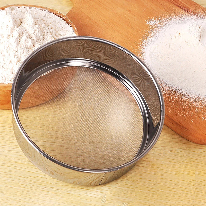 1pc Cooking Sieve for flour Tea pasta strainer tamis flours Mesh Rice pastry utensil