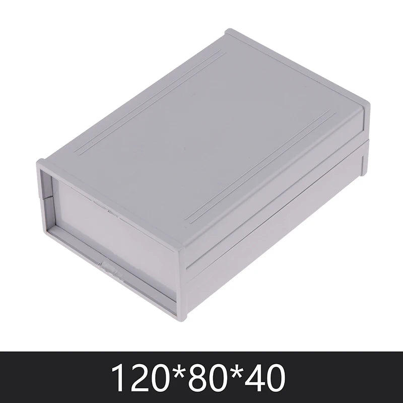 1pcs PCB Instrument Box Enclosure Electronic Project Case DIY 120x80x40mm Wire Junction Boxes