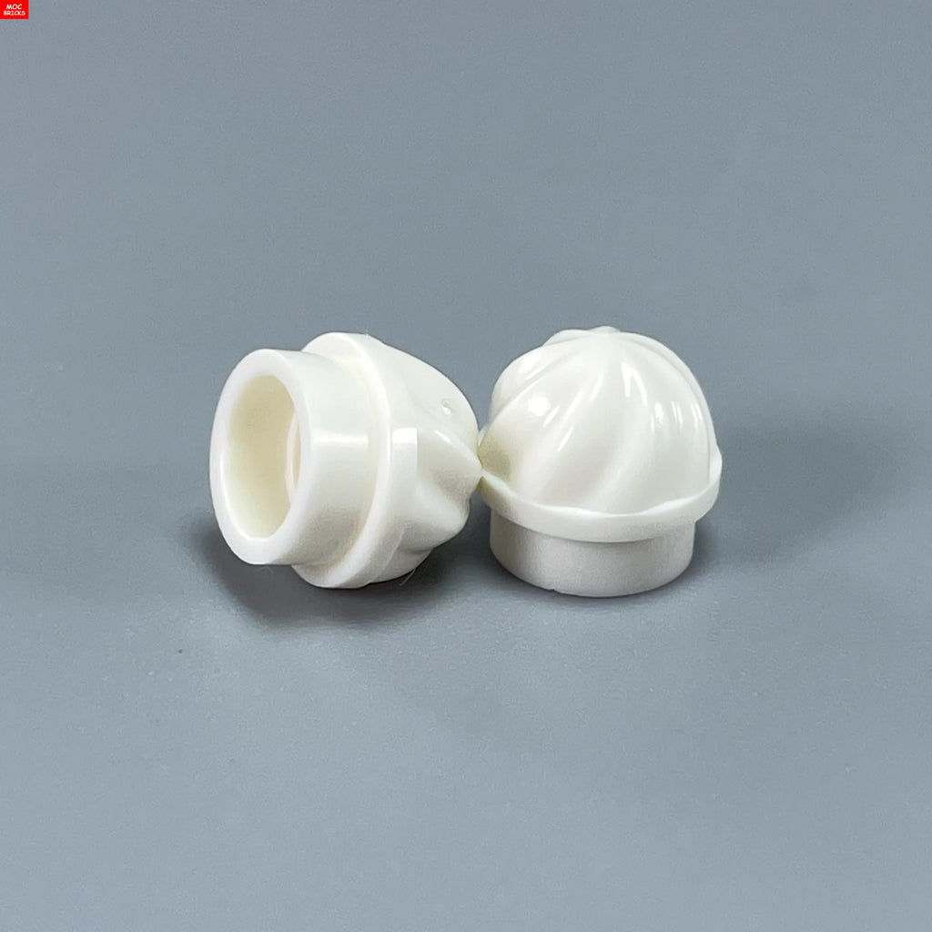 MOC Bricks Sugar Ice Cream Sweet Italian Food Dessert City Street Educational DIY Building Blocks Children's Toys Plastic Dolls