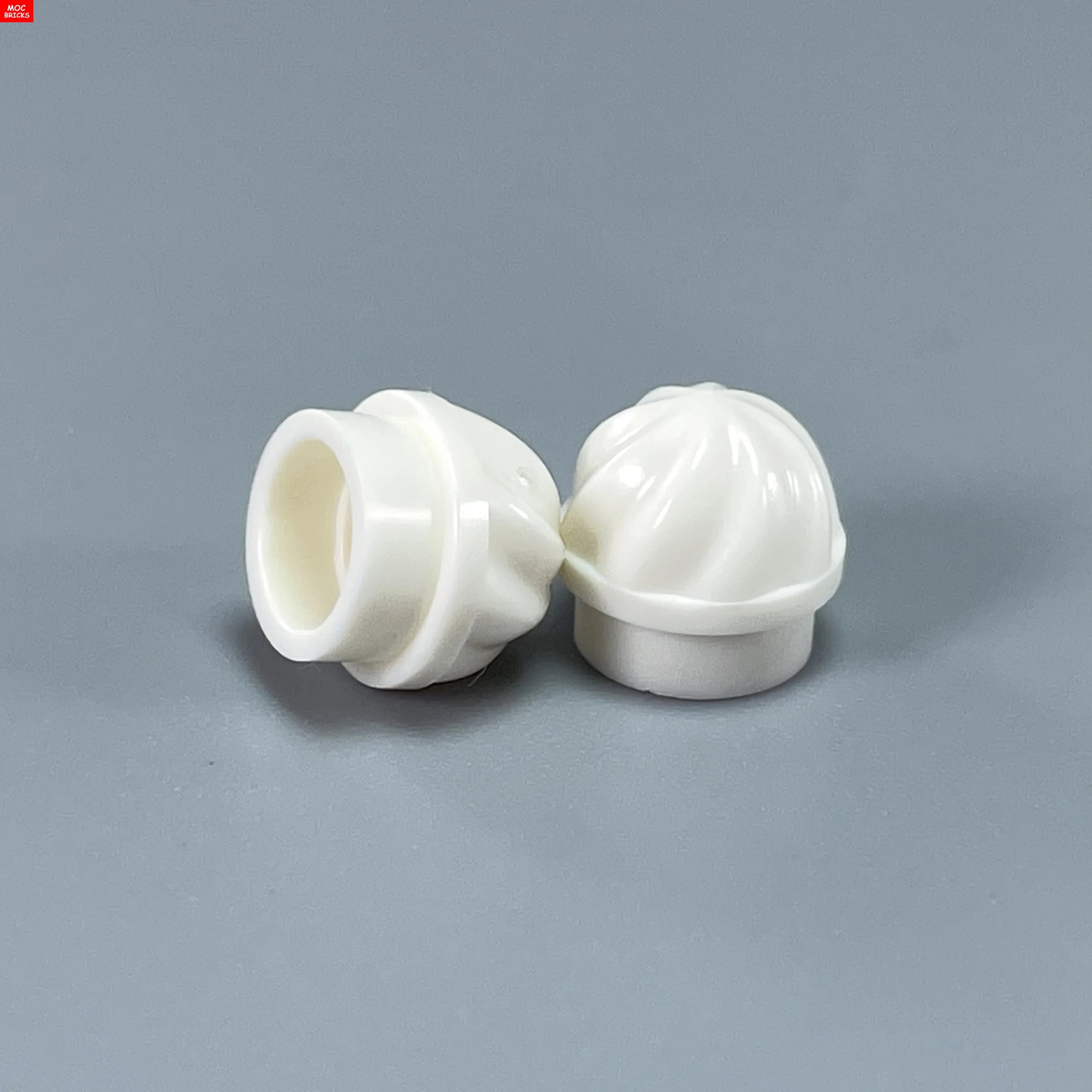 MOC Bricks Sugar Ice Cream Sweet Italian Food Dessert City Street Educational DIY Building Blocks Children's Toys Plastic Dolls