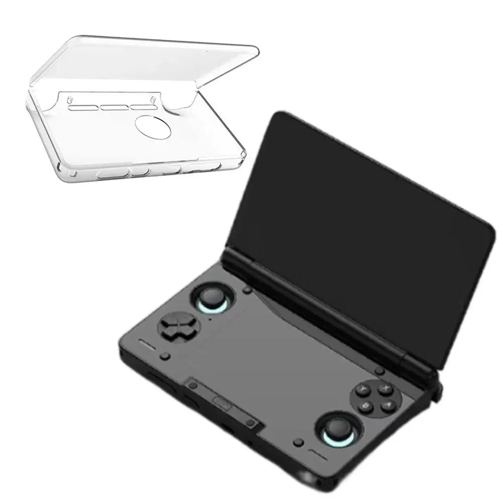 AYN THOR Case Dual Screen Flip Console Transparent Protective Cover Hard Shell Replacement Housing Handheld Gaming Accessories
