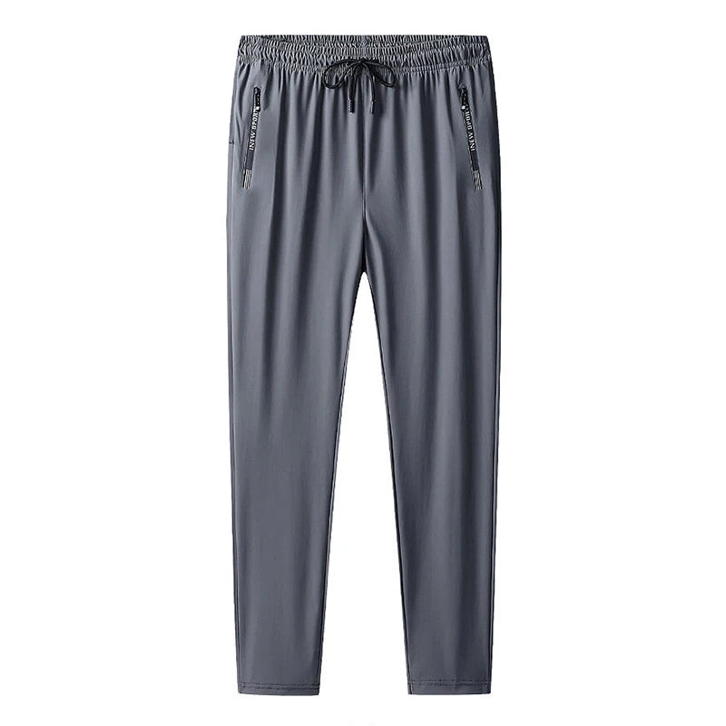 Plus Size 8xl 7xl 6xl Men Sports Pants Quick-Drying Men's Trousers Joggers Sportswear Solid Sweatpants Male Elastic