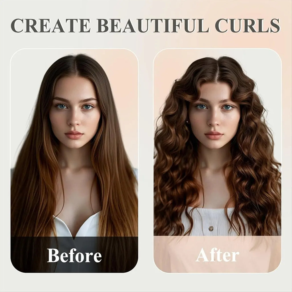 Top Long Curling Iron Conical Barrels Attachment for Shark FlexStyle 0.78-1.4Inch Auto-Wrap Curling Iron Textured Waves