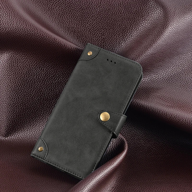 For Blackview XPLORE 2/XPLORE 2 Projector/XPLORE 2 Satellite Case Metal Buckle Retro Leather Back Case Cover Phone Accessories