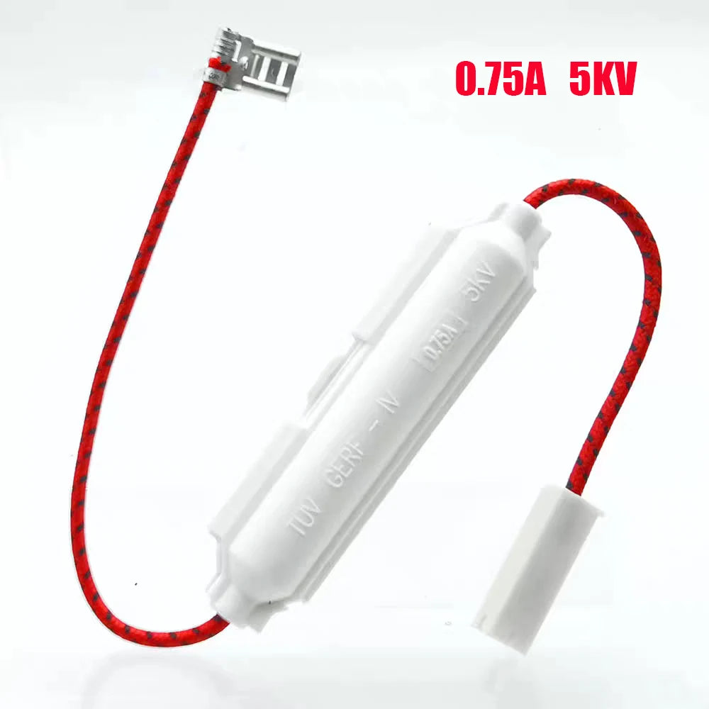 5KV 0.75A 750mA High Voltage Fuse for Microwave Ovens Universal Fuse Holder Microwave Ovens Parts