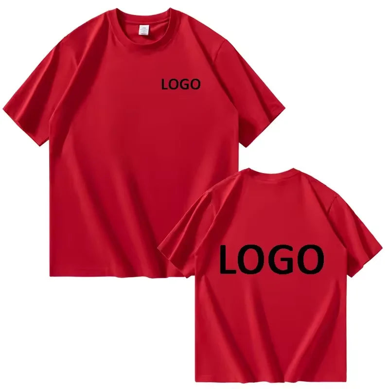 Customized Printed Men Women T-shirts Summer Loose Casual Clothing Fashion Short Sleeve  Creative design Tshirt Custom gifts