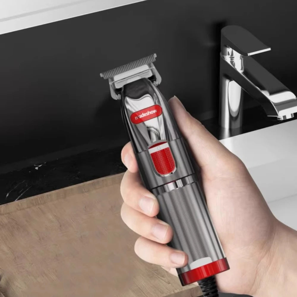 MADESHOW M6 MADESHOW M6 Finishing HAIR CLIPPERS Cordless Hair Trimmer For Men All Metal Hair Cutting Machine Haircut Machine