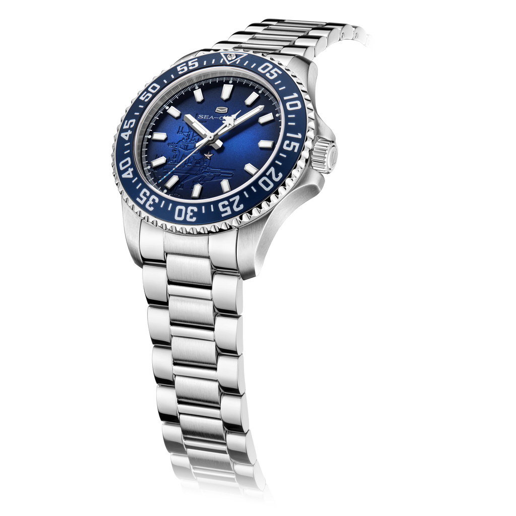 Seagull Ocean Series Watch Mechanical Automatic Watches 44mm Divers Watch 200 Meters Waterproof Luminous Wristwatches 1083 reloj