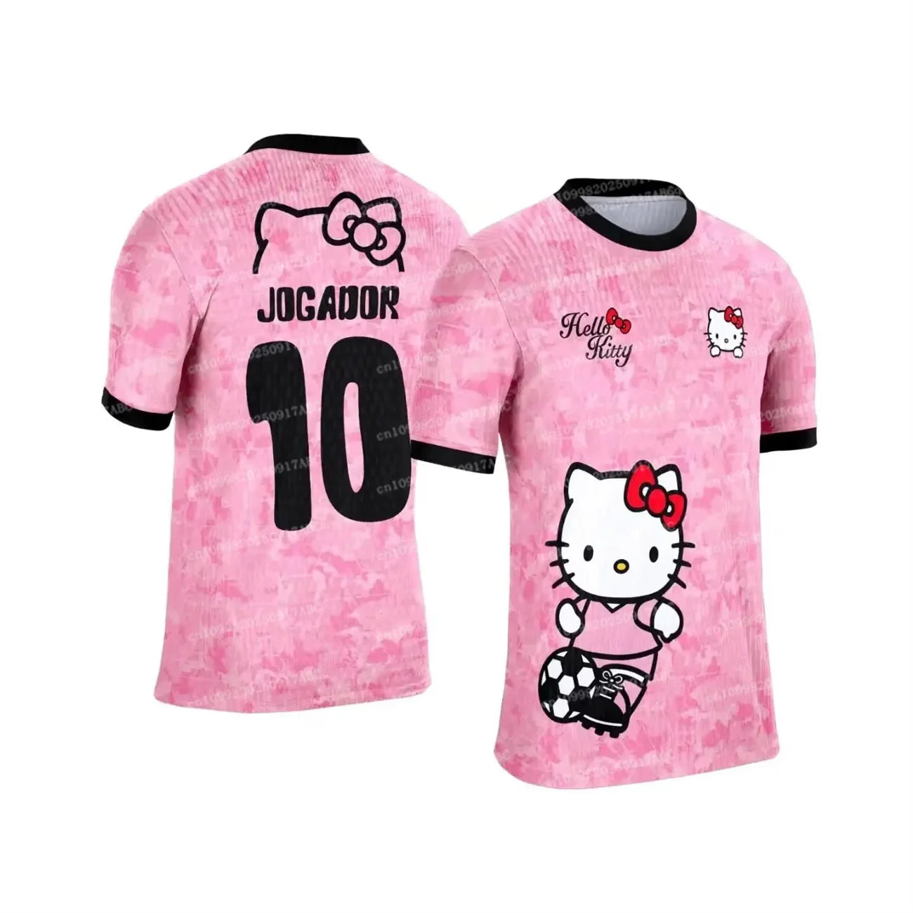 Summer Men Tshirt Hello Kitty Tshirt Y2K Street T-shirt Adult Men Tshirt Top Special Football Jersey T shirt Women T-shirt