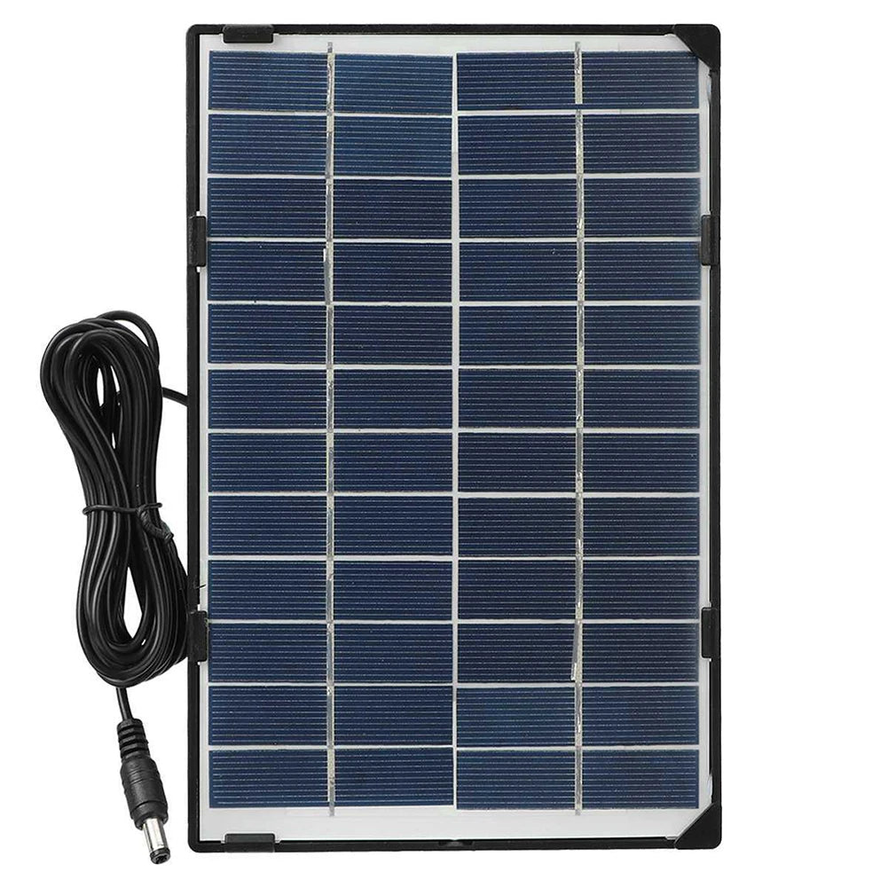 15W 12V Solar Panel Polycrystalline Solar Charger Suitable For Garden Light RV Outdoor Solar Panels Camera Security Monitoring