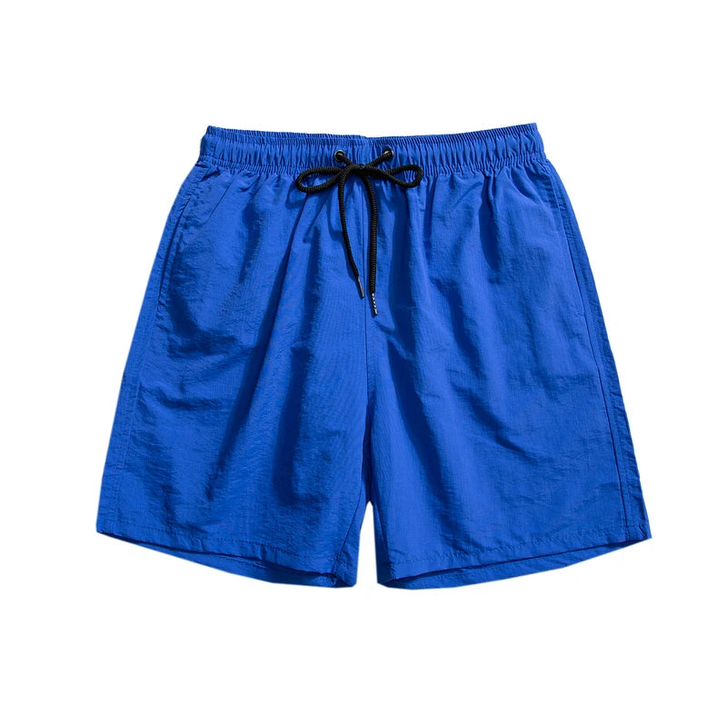 2023 Summer Men's Shorts Candy Colored Panties Beachwear Sports Fitness Pants Thin Quick Drying Casual Pants