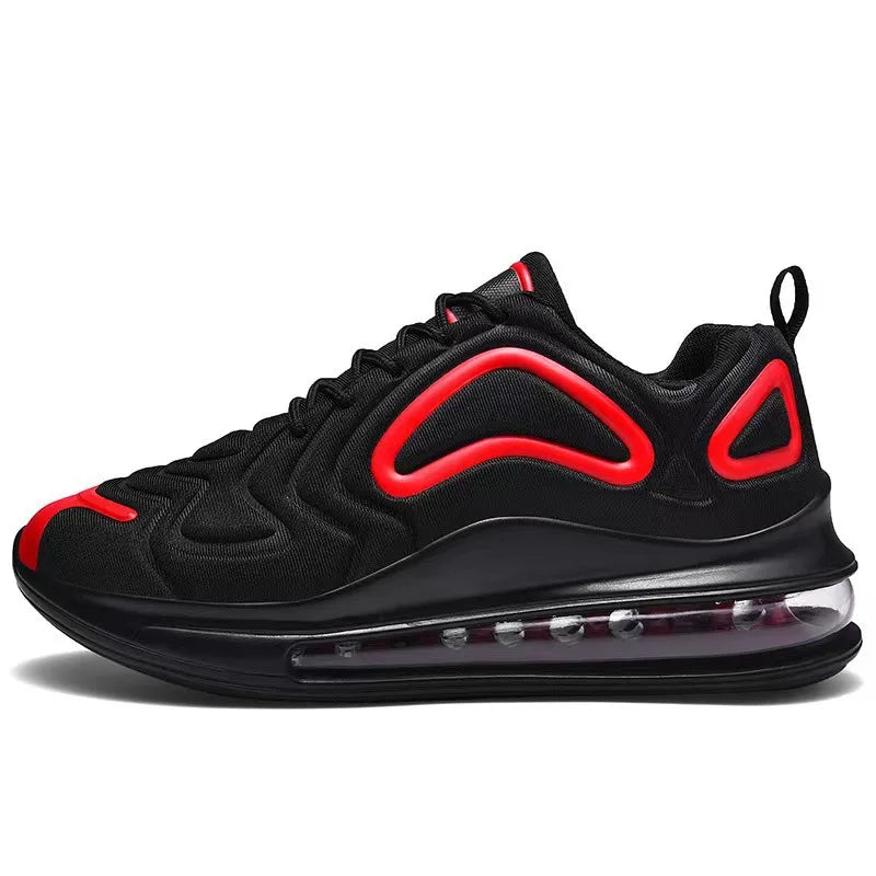 Air Cushion Casual Sneakers Men's Mesh Low-Top Trendy Platform Running Shoes