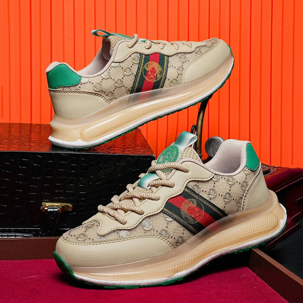 2025 New Man Walking Shoes Couple Footwear Thick Sole Brand Men Casual Shoes Fashion Sneakers Male Luxury Shoes Outdoor Sport