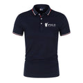 Men's premium summer polo shirt, quick drying, breathable, casual, business fashion, sports, short sleeved, men's clothing