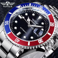 WINNER 002 Fashion Accessories Men's Automatic Mechanical Watch Luxury Calendar Night Light Leisure Men's Watch reloj hombre