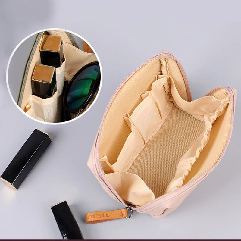 KPop Demon Hunters Small Make Up Bag Women Travel Makeup Brush Organizers Cosmetics Lipstick Waterproof Toiletry Clutch Bag