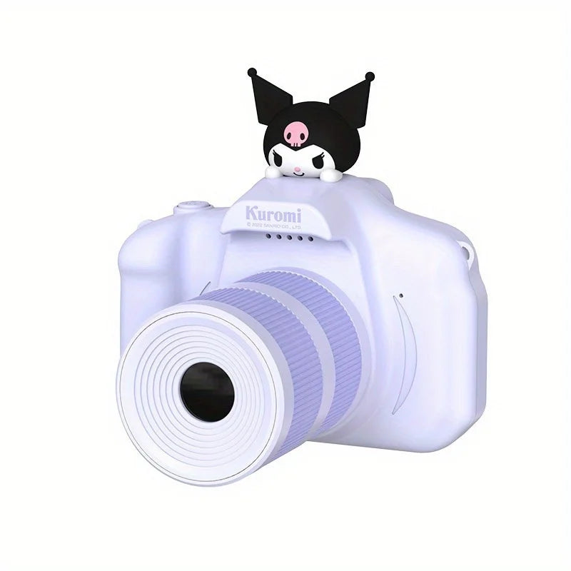 Sanrio HelloKitty Digital Camera Front And Back HD Dual Camera Cartoon Game Function DV Recording 1080P Can Insert TF Card