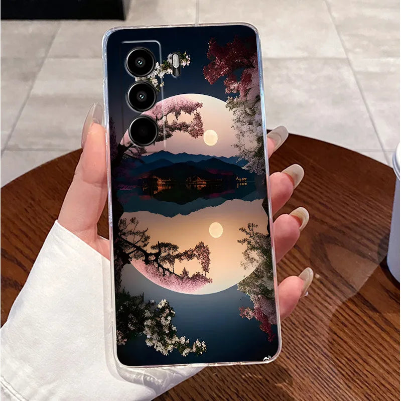 For Itel Power 70 P673L Case Clear Luxury Cute Love Rabbit Funny TPU Soft Silicone Phone Casing For Itel P70 Power70 Back Cover