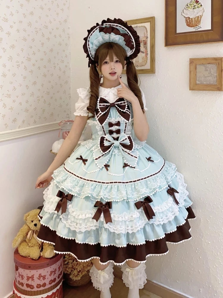 France Sweet Off Shoulder Slim Dress Women Design Kawaii Pretty Bow Princess Dresses Fashion Elegant Skinny Birthday Dress  New
