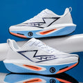 Men's Fashionable Casual Comfortable Sports Running Shoes - Breathable Fabric Upper, Non-Slip, Wear-Resistant, Shock-Absorbing Sole, Round-Toe Lace-Up Casual Running Shoes, Suitable for All Seasons