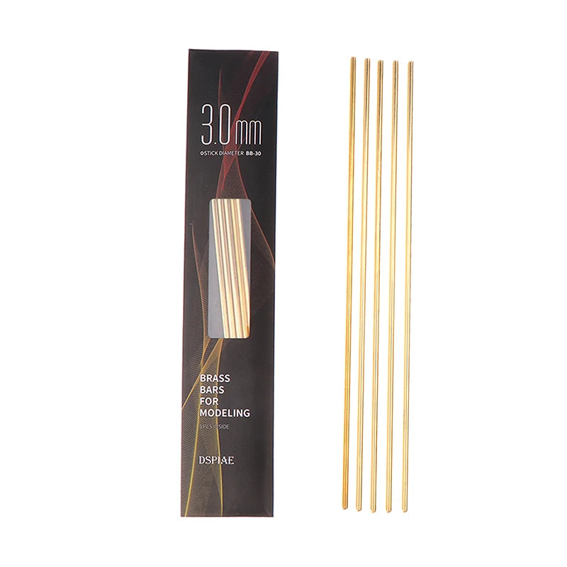 1Box 0.5mm-3.0mm BB Series Brass Rod Model Building Tools Fixing Rod For Model DIY Accessories