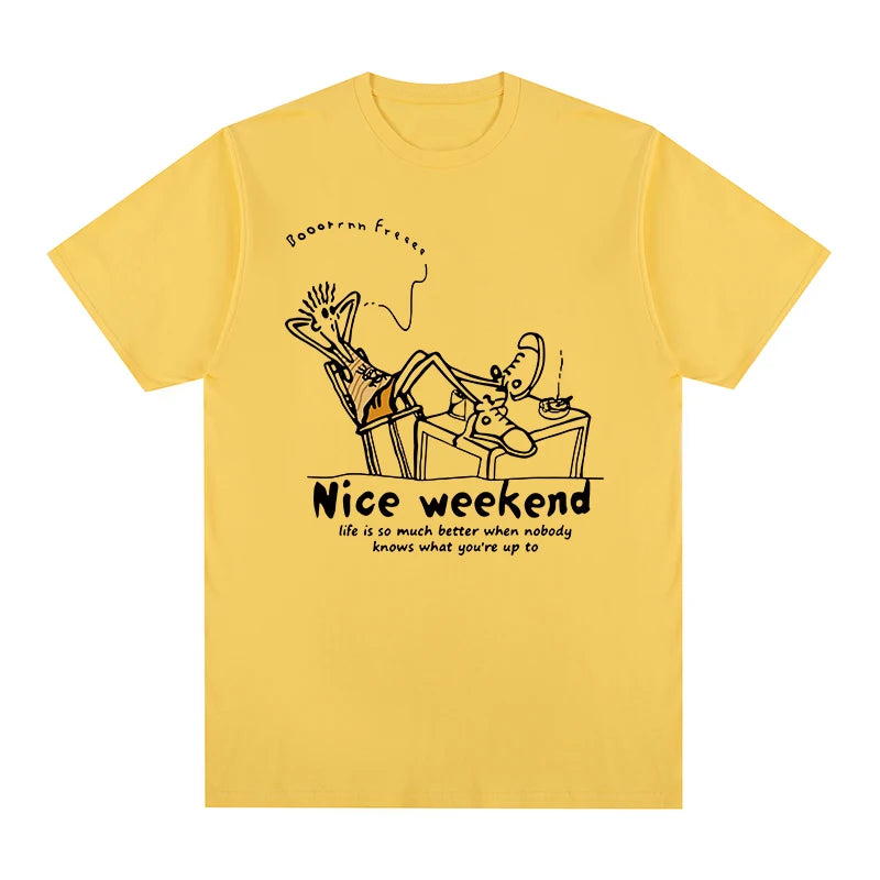 Call Me By Your Name Vintage T-shirt Nice Weekend Round Collar Pure Cotton Men T shirt New TEE TSHIRT Womens Tops Unisex