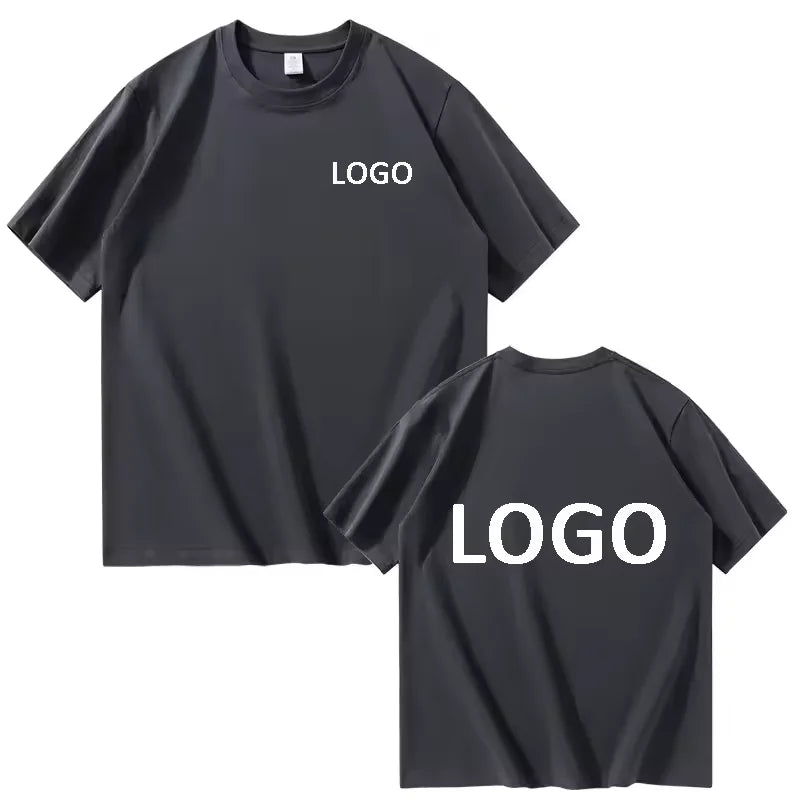 Customized Printed Men Women T-shirts Summer Loose Casual Clothing Fashion Short Sleeve  Creative design Tshirt Custom gifts