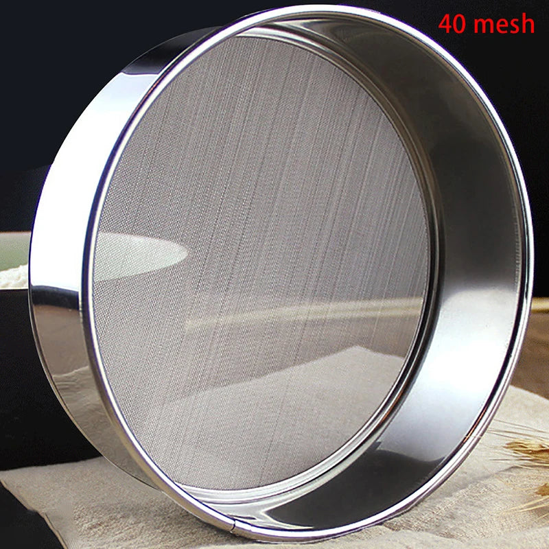 1pc Cooking Sieve for flour Tea pasta strainer tamis flours Mesh Rice pastry utensil