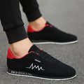 2026 Fashion Red Men's Summer Low Sneakers Canvas Comfortable Flat Vulcanized Breathable Gym Trainers for Men