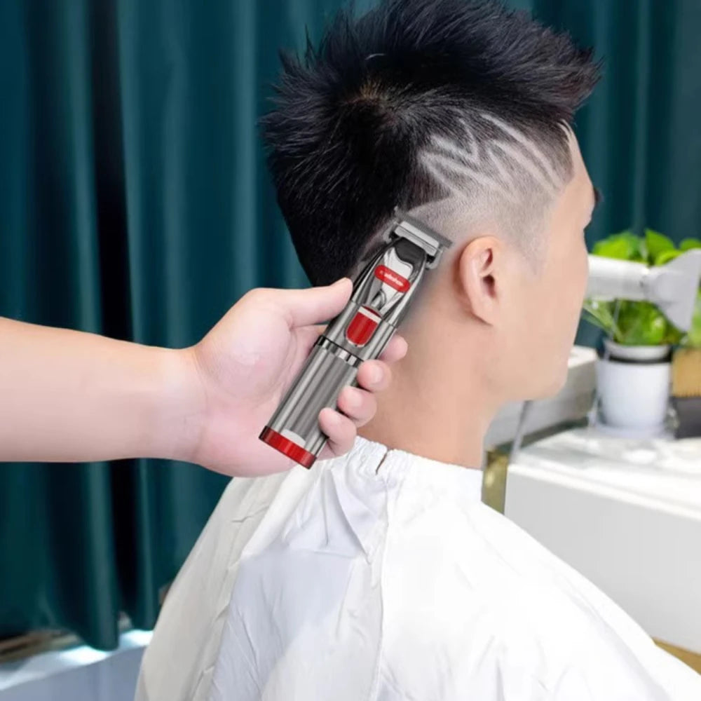 MADESHOW M6 MADESHOW M6 Finishing HAIR CLIPPERS Cordless Hair Trimmer For Men All Metal Hair Cutting Machine Haircut Machine