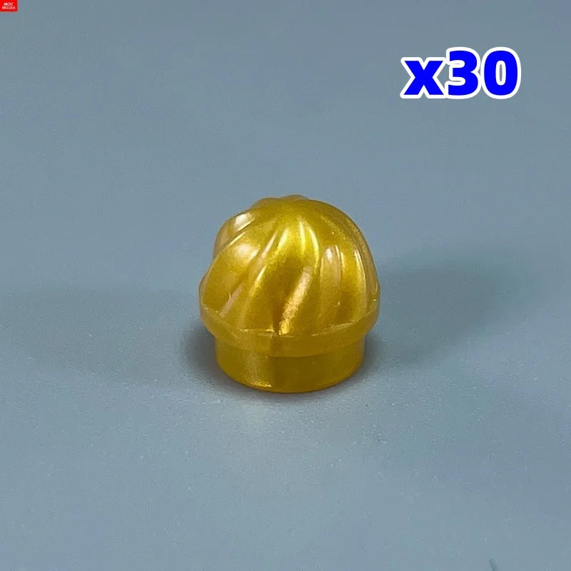 MOC Bricks Sugar Ice Cream Sweet Italian Food Dessert City Street Educational DIY Building Blocks Children's Toys Plastic Dolls