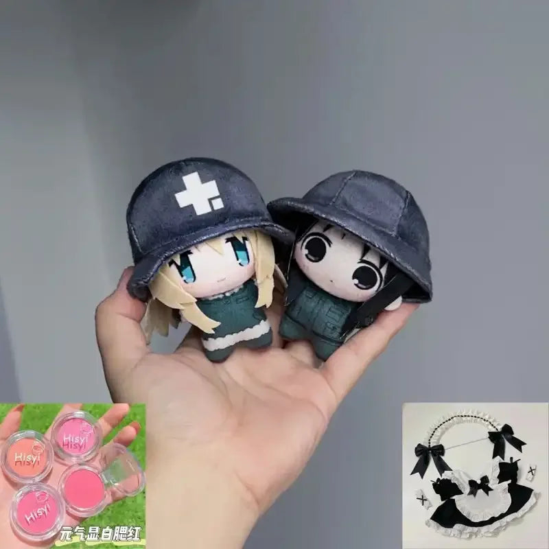Anime Peripheral Shoujo Shuumatsu Ryokou Plush Starfish Body Desk Toys Chito Yuri Stuffed Cosplay 10cm Girls Last Tour Gifts